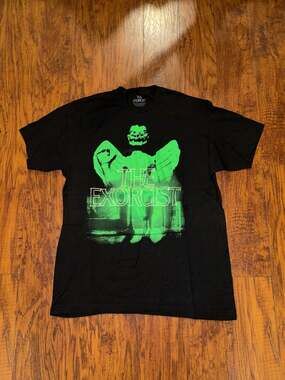 The Exorcist Classic Horror Movie Graphic T-Shirt